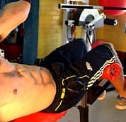 man working out