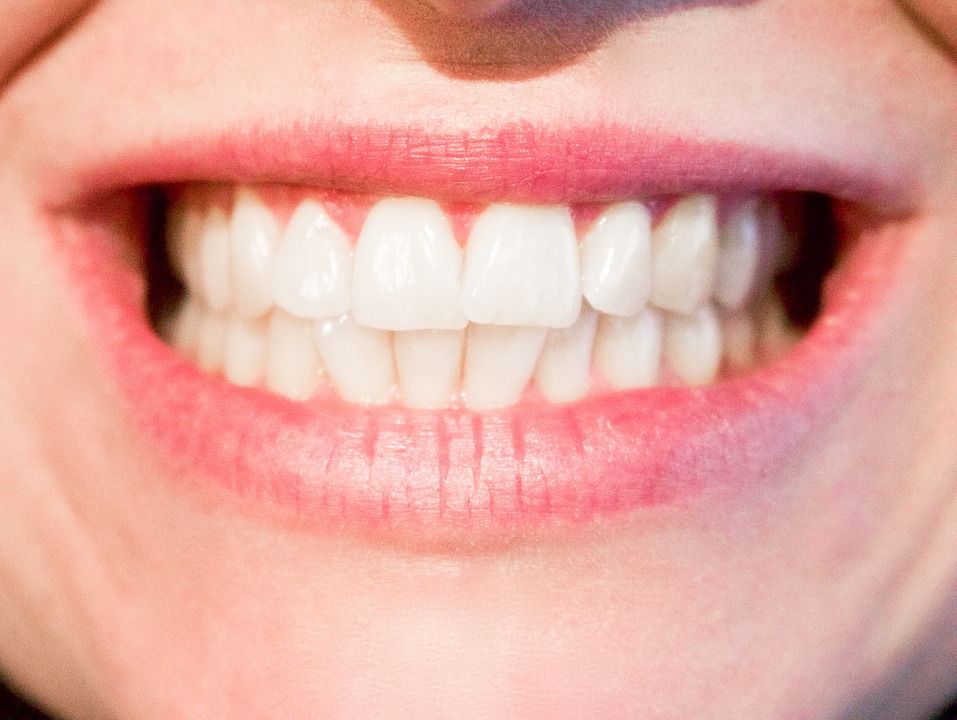 woman smiling